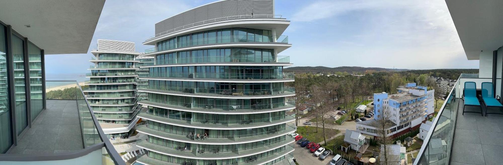 Ferienwohnung Sunny Haven Wave Sea View Misdroy Exterior foto