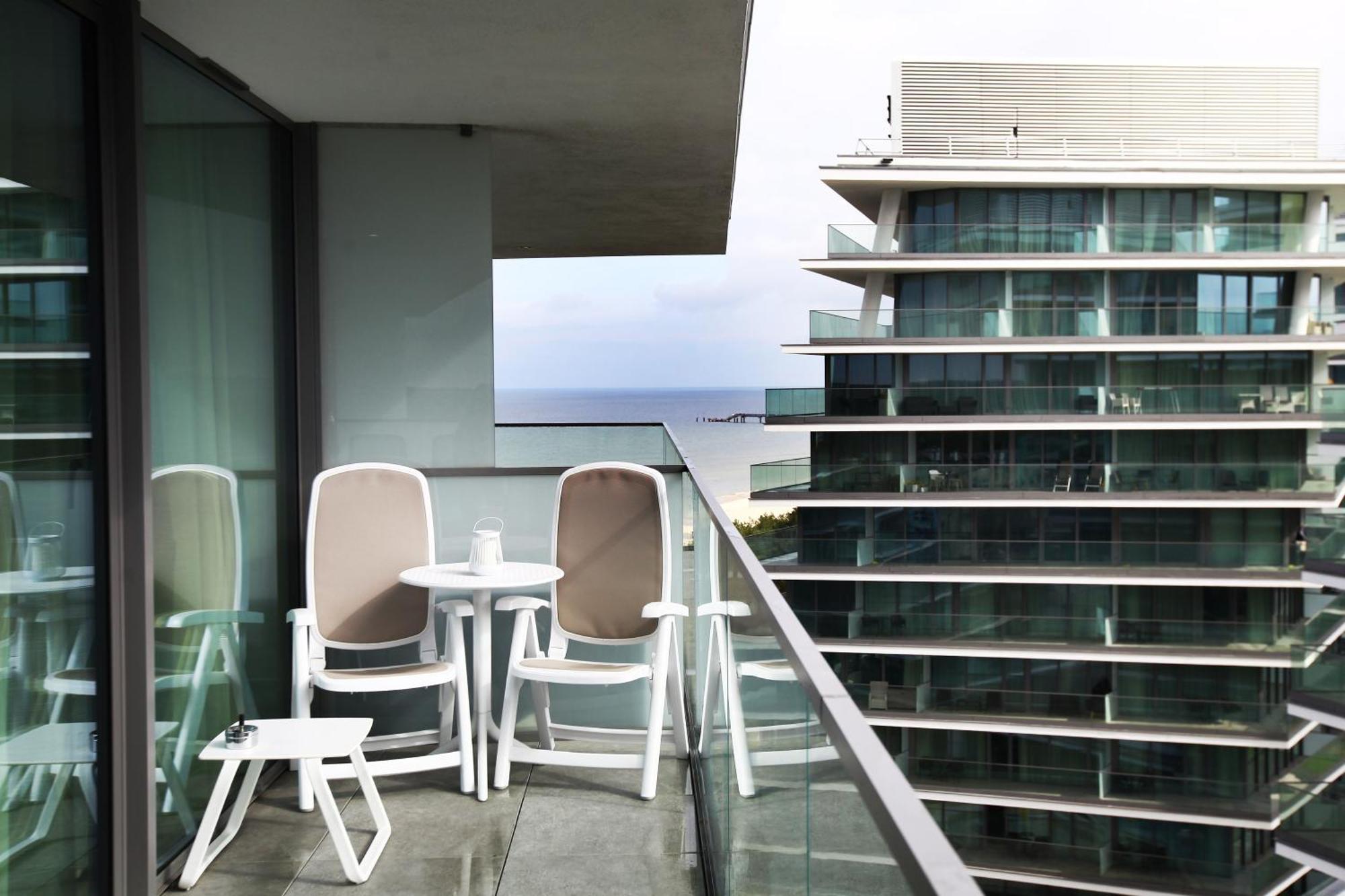 Ferienwohnung Sunny Haven Wave Sea View Misdroy Exterior foto