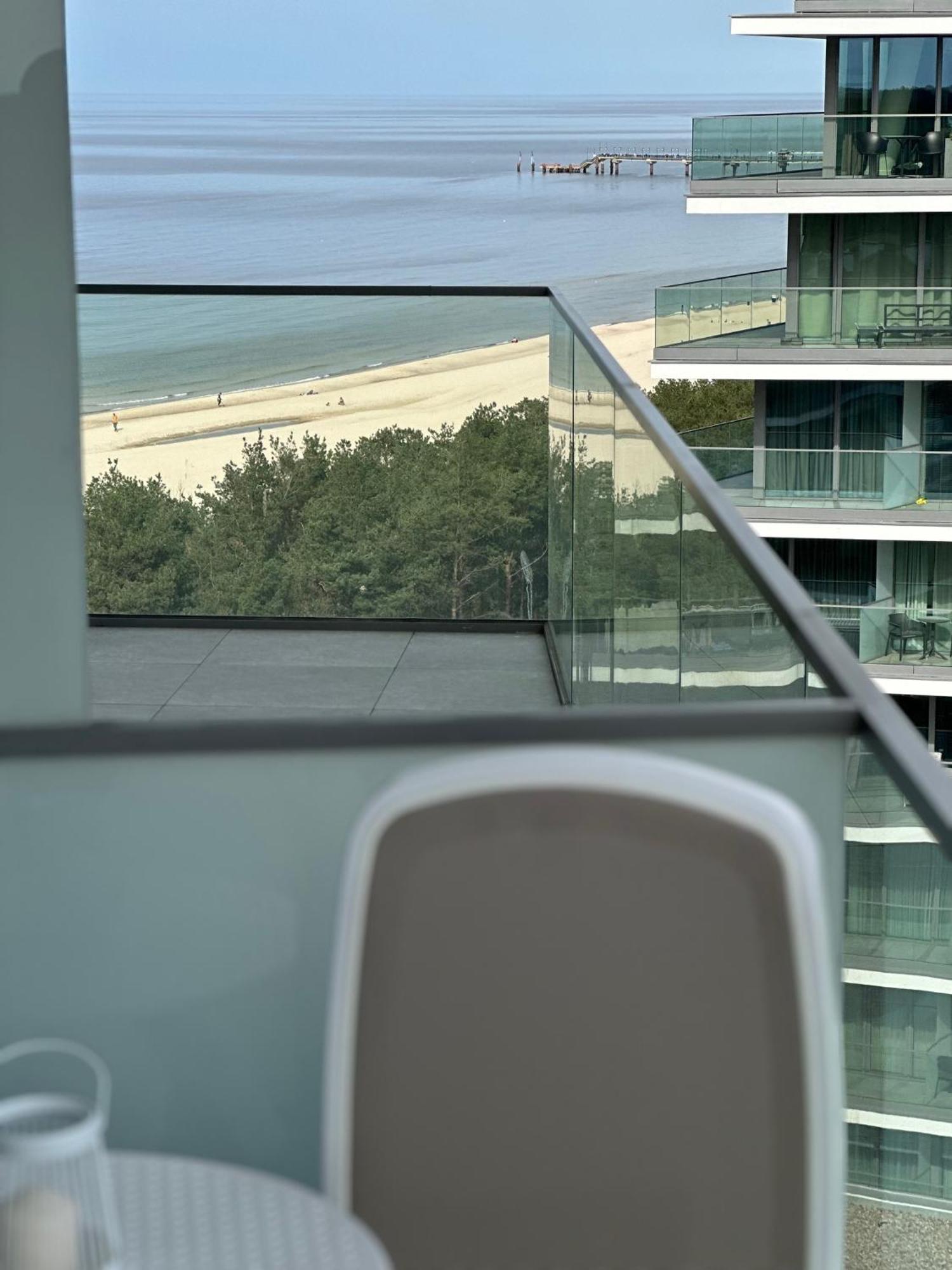 Ferienwohnung Sunny Haven Wave Sea View Misdroy Exterior foto