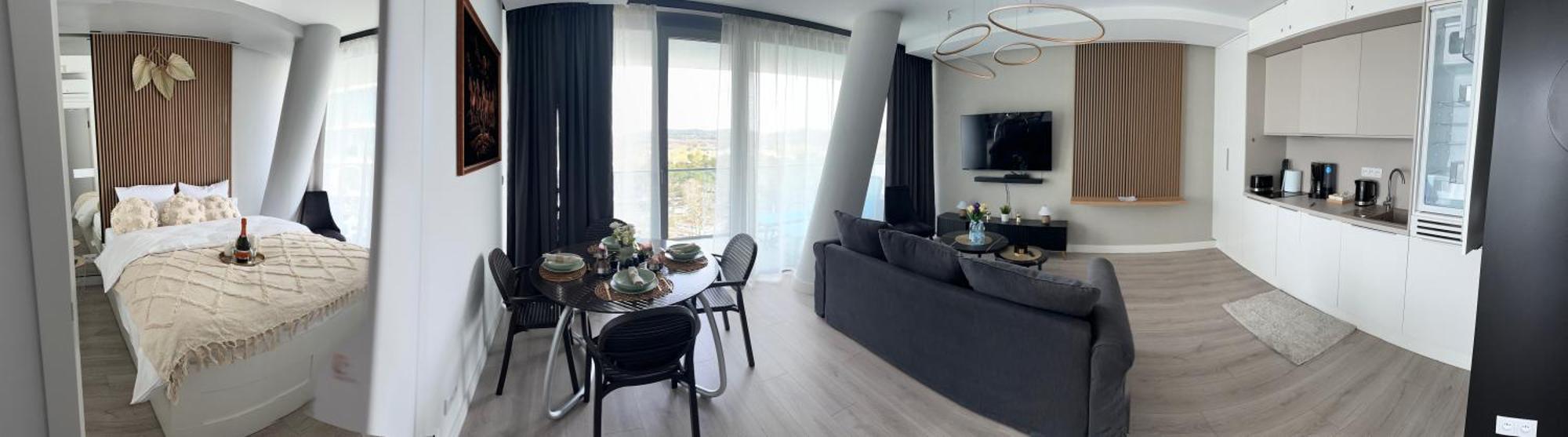 Ferienwohnung Sunny Haven Wave Sea View Misdroy Exterior foto
